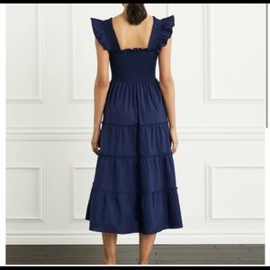 Hill House The Ellie Nap Dress in Navy Blue Size Medium NEW with Tags